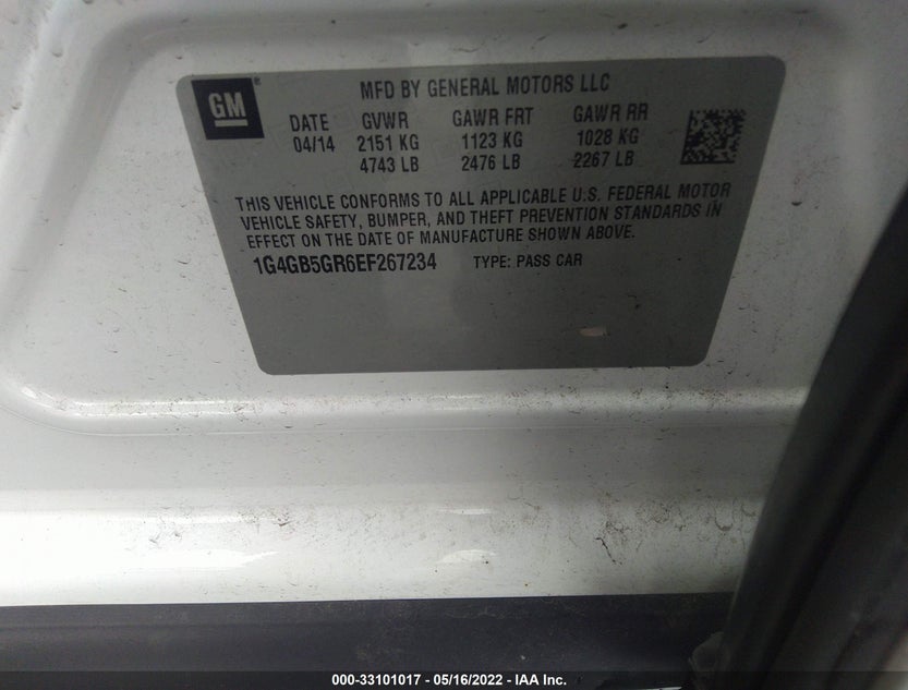 1G4GB5GR6EF267234