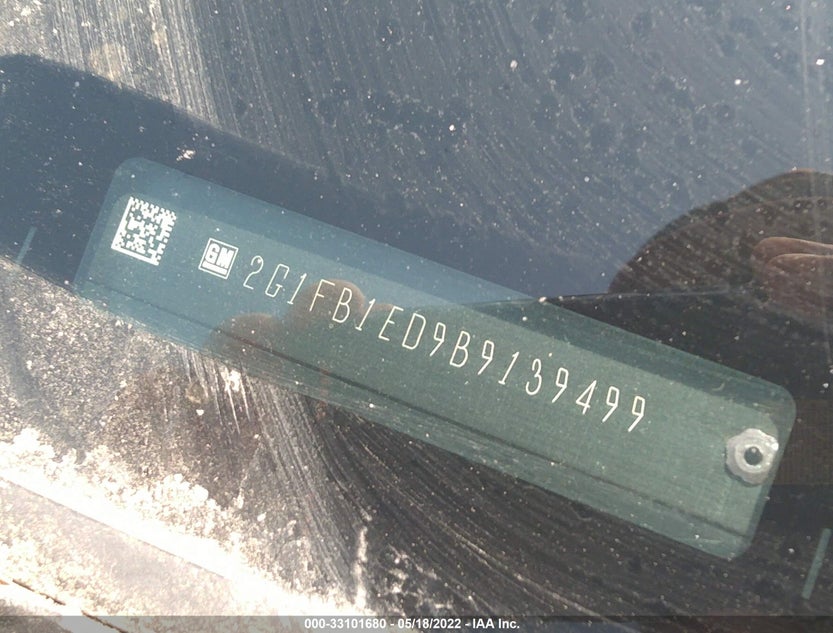 2G1FB1ED9B9139499