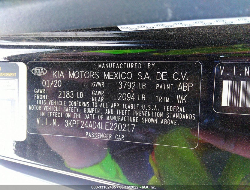 3KPF24AD4LE220217