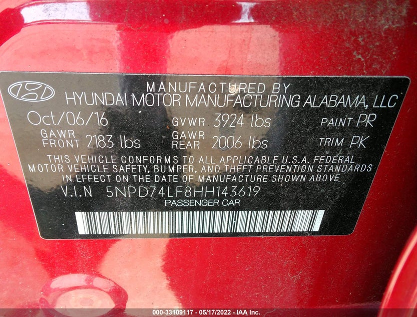 5NPD74LF8HH143619