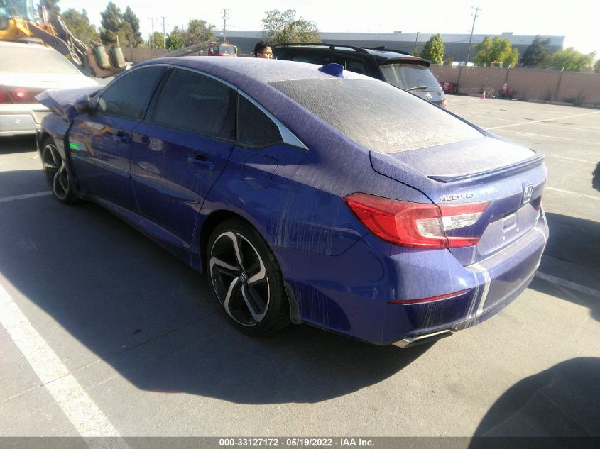 2020 Honda Accord Sport VIN: 1HGCV1F36LA124022 Lot: 33127172