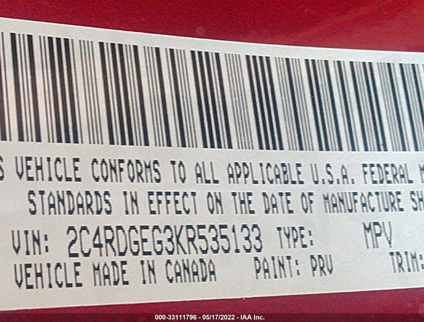 2C4RDGEG3KR535133