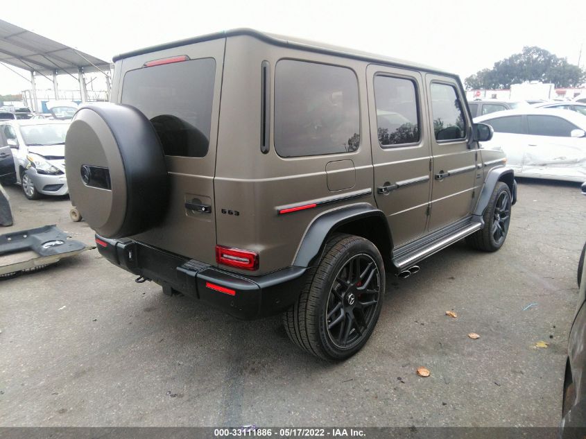 VIN W1NYC7HJ3MX411544 2021 Mercedes-Benz G-Class, A... no.4