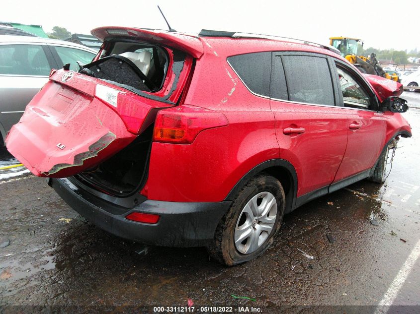 2014 Toyota Rav4 Le VIN: JTMZFREV2EJ002042 Lot: 33112117