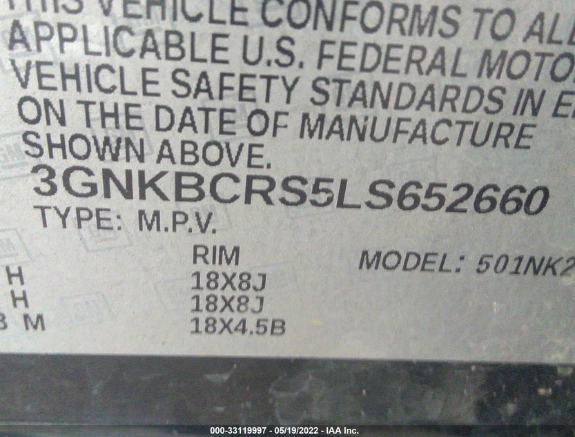3GNKBCRS5LS652660