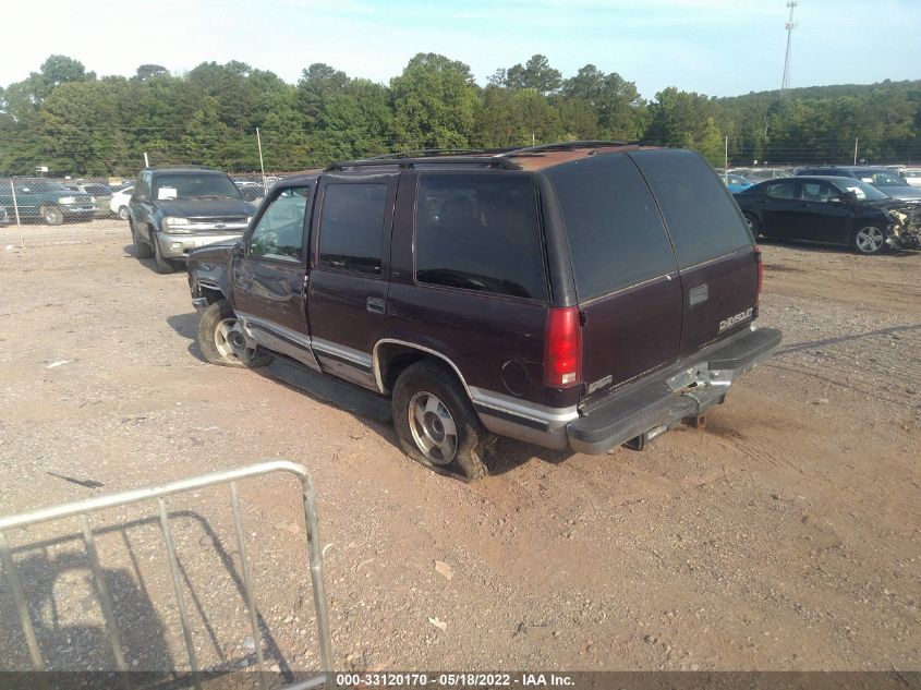 1997 Chevrolet Tahoe Lt VIN: 1GNEK13R1VJ403803 Lot: 33120170