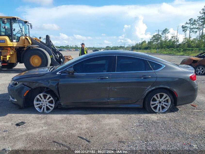 2015 Chrysler 200 Limited VIN: 1C3CCCAB7FN534568 Lot: 33121152