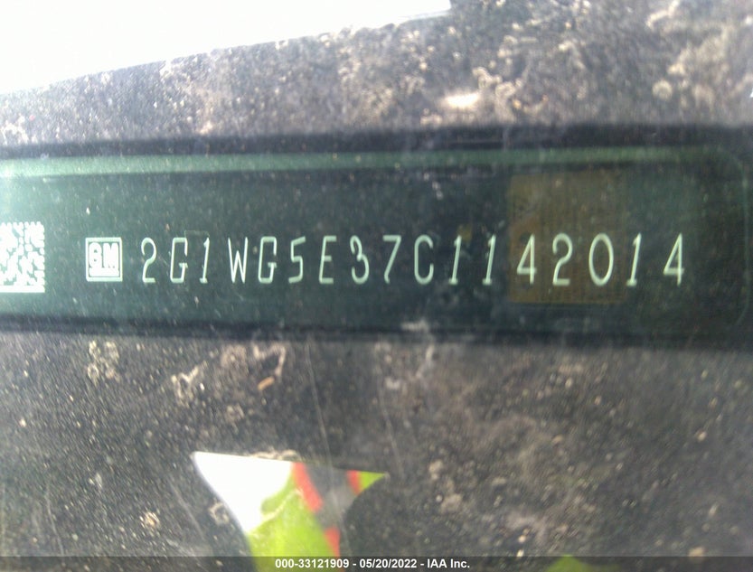 2G1WG5E37C1142014