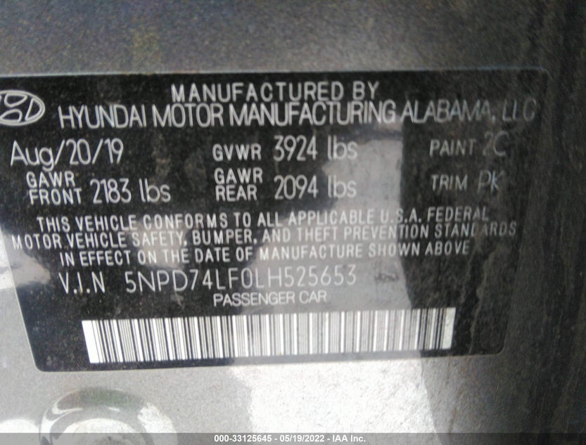 5NPD74LF0LH525653