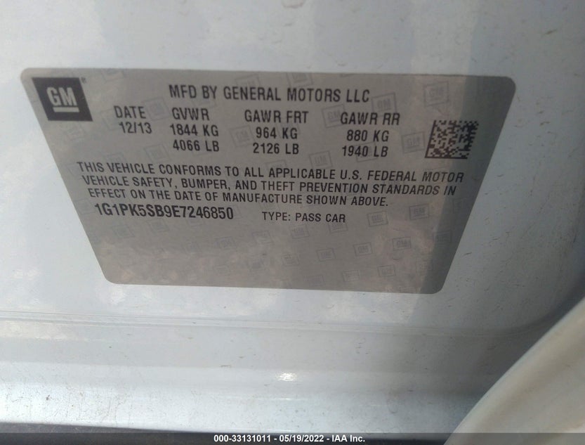 1G1PK5SB9E7246850