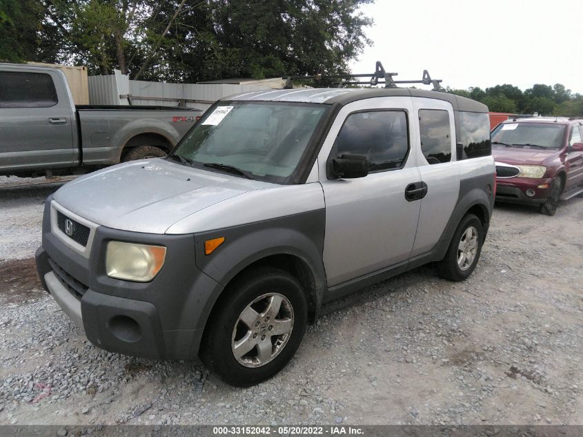 2003 Honda Element Ex VIN: 5J6YH185X3L014454 Lot: 33152042