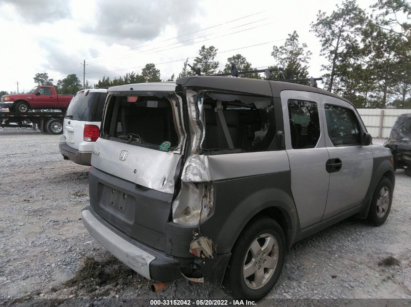 2003 Honda Element Ex VIN: 5J6YH185X3L014454 Lot: 33152042