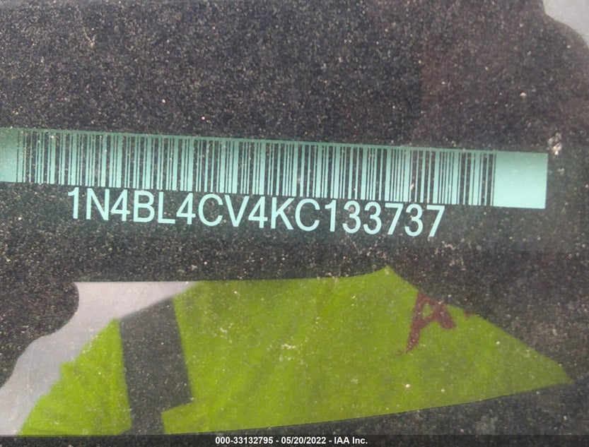 1N4BL4CV4KC133737