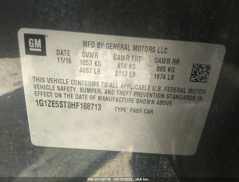1G1ZE5ST0HF188713
