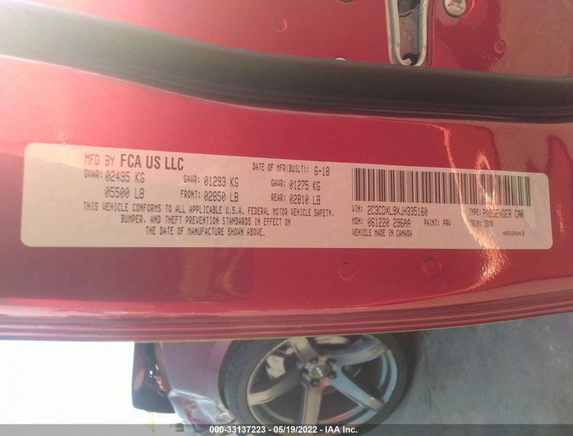 2C3CDXL9XJH335160
