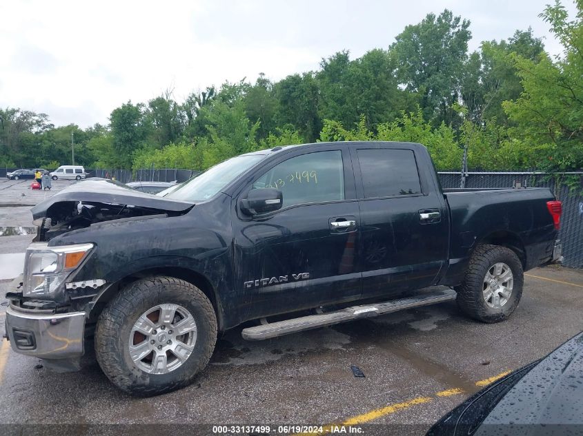 2018 Nissan Titan Sv VIN: 1N6AA1EJ3JN532286 Lot: 33137499