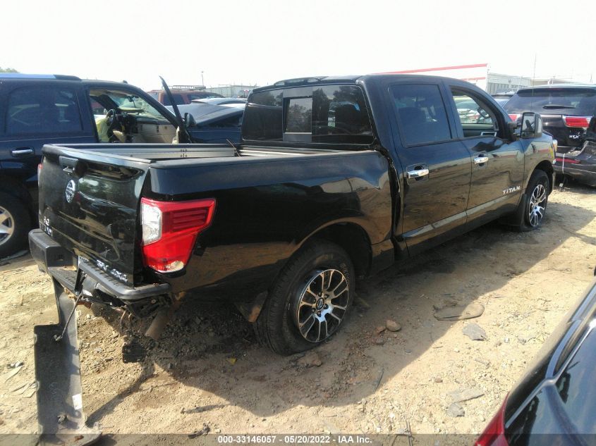 2021 Nissan Titan Sv 4X4 VIN: 1N6AA1EDXMN525169 Lot: 33146057