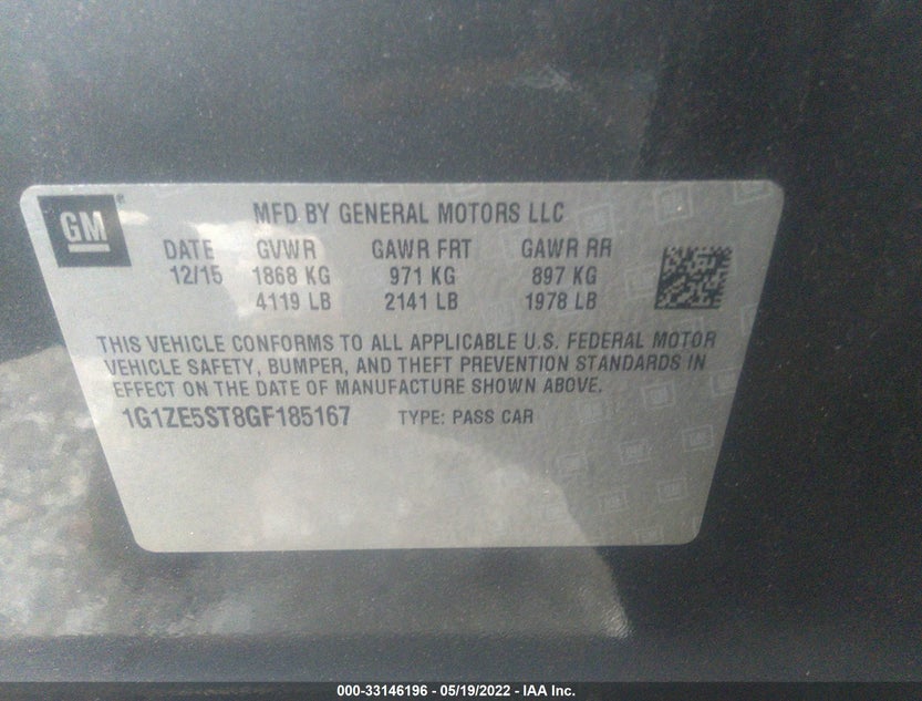 1G1ZE5ST8GF185167