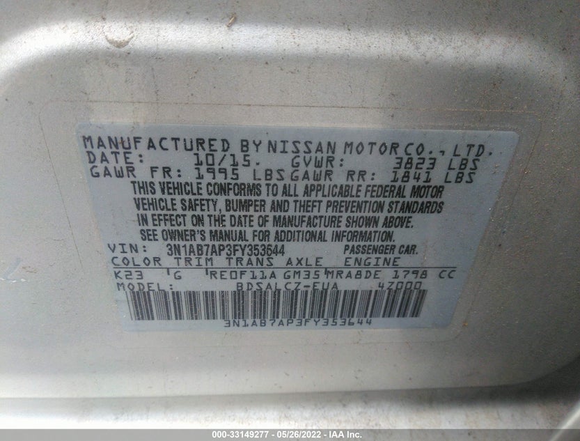 3N1AB7AP3FY353644