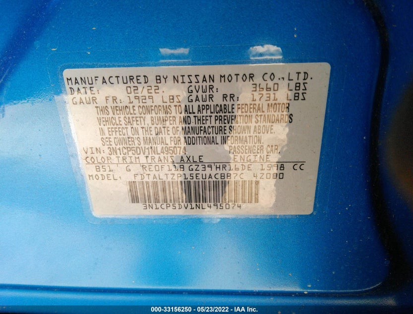 3N1CP5DV1NL495074