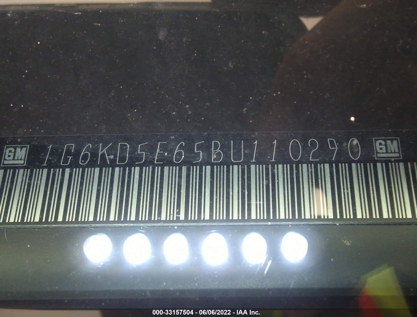 1G6KD5E65BU110290
