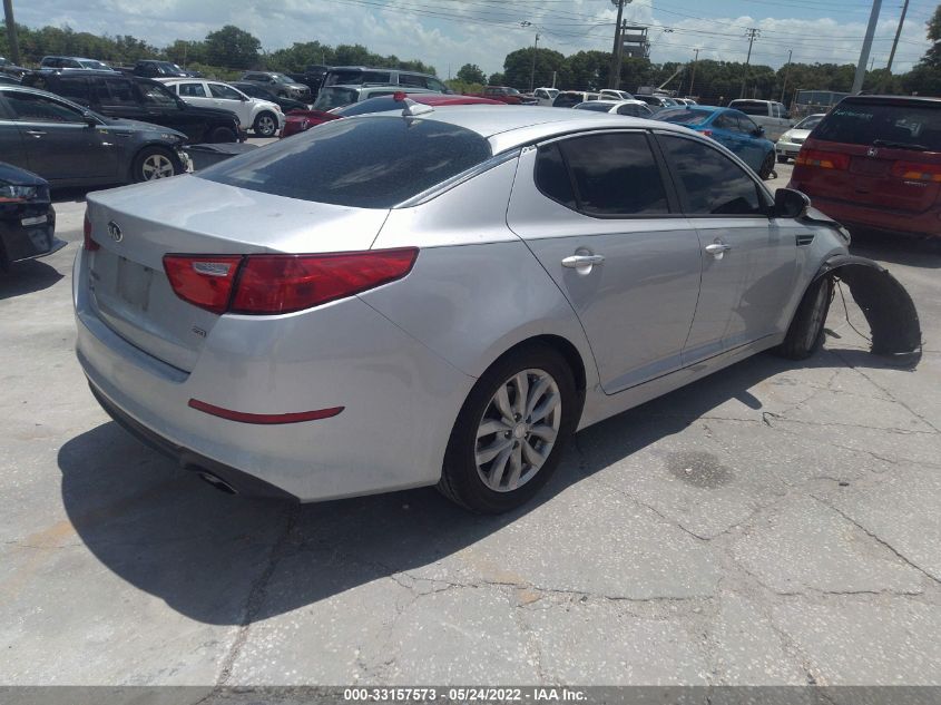 2014 Kia Optima Lx VIN: 5XXGM4A74EG343857 Lot: 33157573