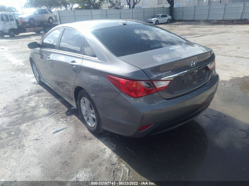 2014 Hyundai Sonata Gls VIN: 5NPEB4AC2EH919203 Lot: 33157743