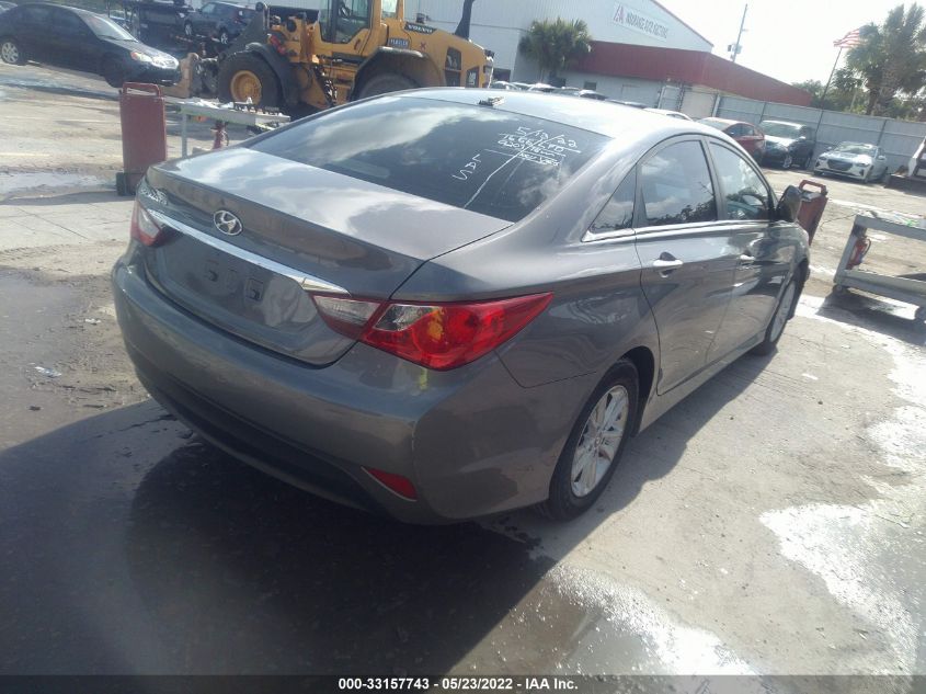 2014 Hyundai Sonata Gls VIN: 5NPEB4AC2EH919203 Lot: 33157743