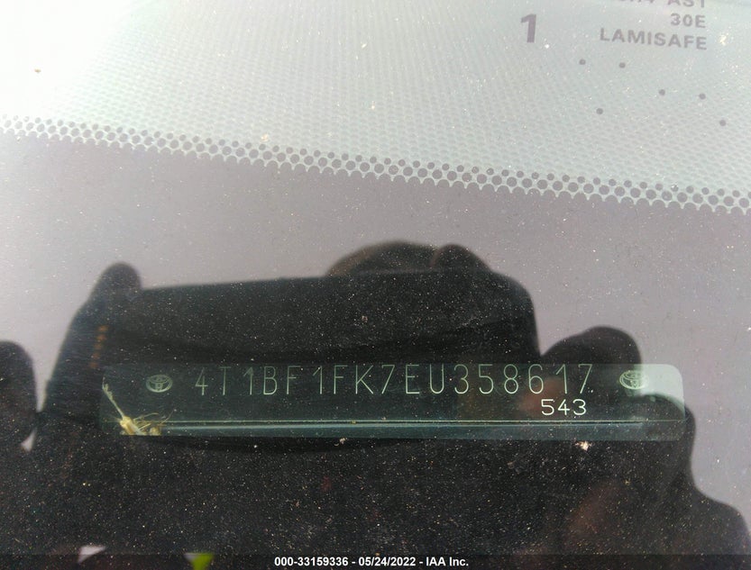 4T1BF1FK7EU358617