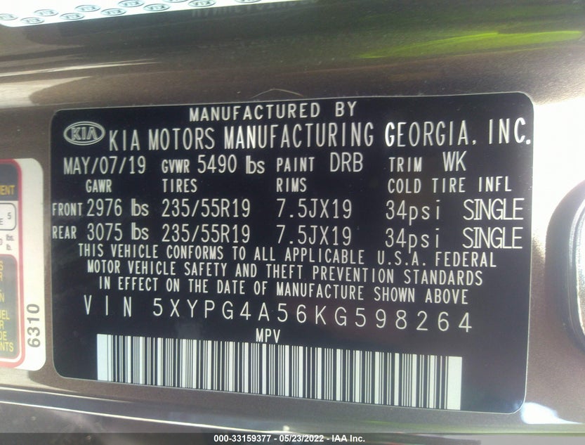 5XYPG4A56KG598264
