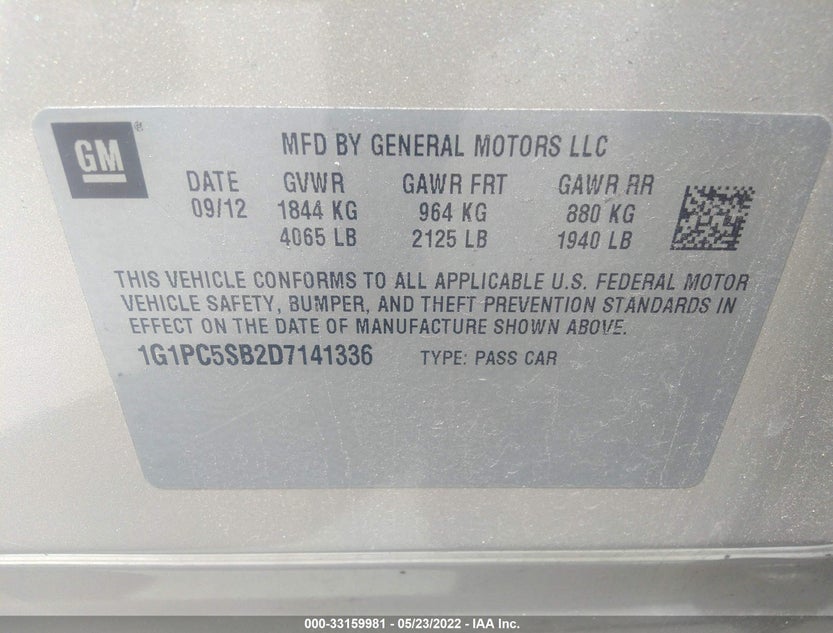1G1PC5SB2D7141336