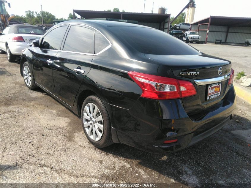 2017 Nissan Sentra S VIN: 3N1AB7AP2HY212907 Lot: 33161036