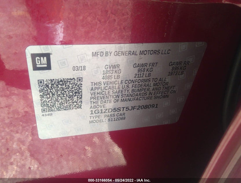 1G1ZD5ST5JF208091