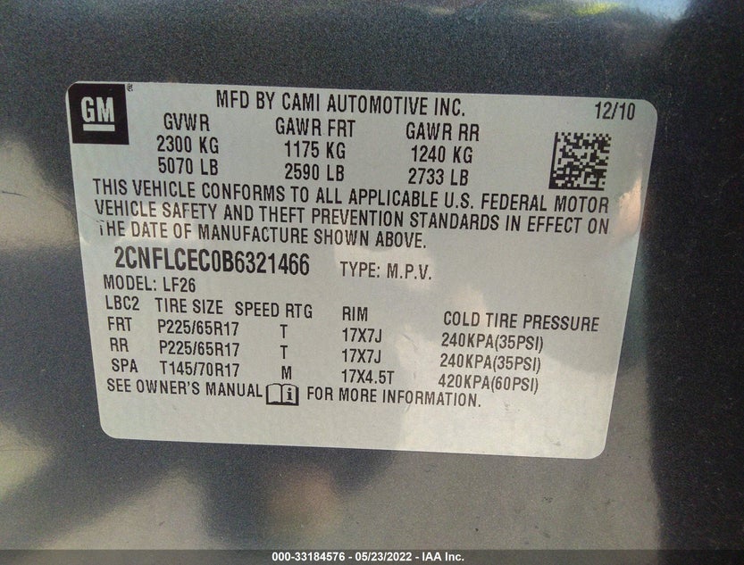 2CNFLCEC0B6321466