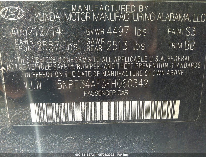 5NPE34AF3FH060342