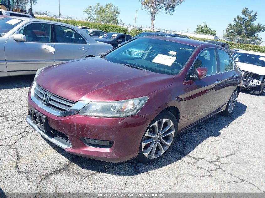 2014 Honda Accord Sport VIN: 1HGCR2F52EA188279 Lot: 33169732