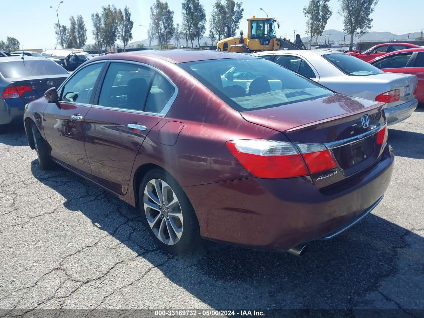 2014 Honda Accord Sport VIN: 1HGCR2F52EA188279 Lot: 33169732