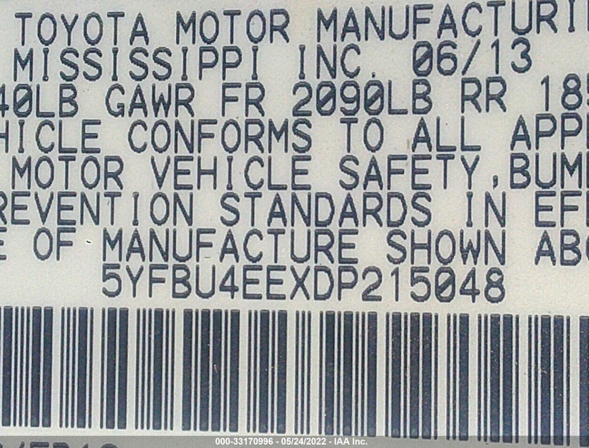 5YFBU4EEXDP215048