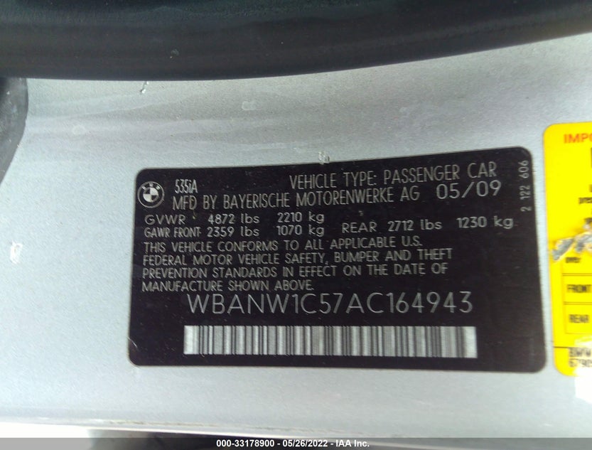 WBANW1C57AC164943