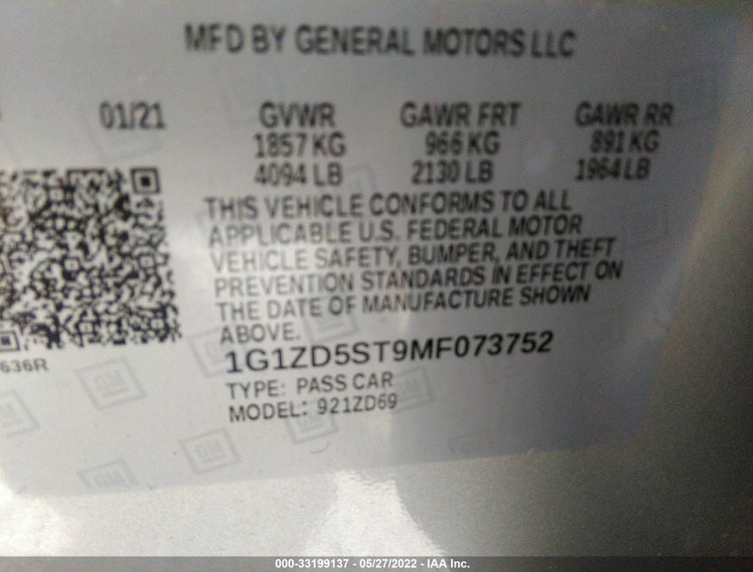 1G1ZD5ST9MF073752