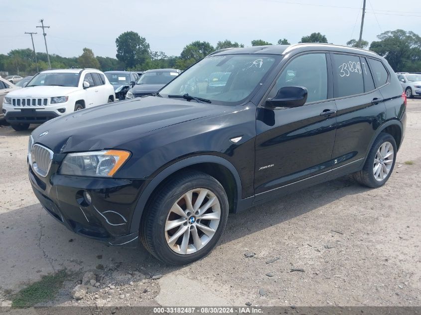 2013 BMW X3 xDrive28I VIN: 5UXWX9C56D0A17684 Lot: 33182487