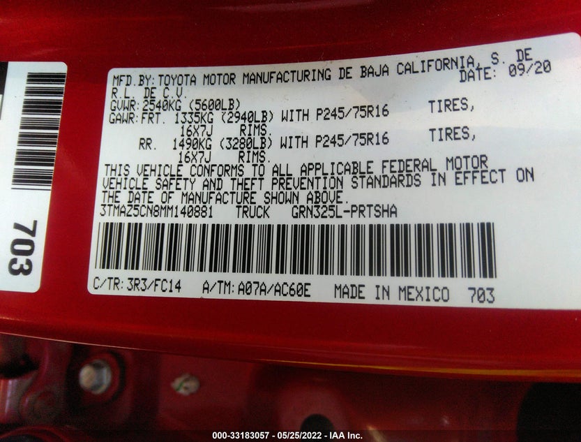 3TMAZ5CN8MM140881