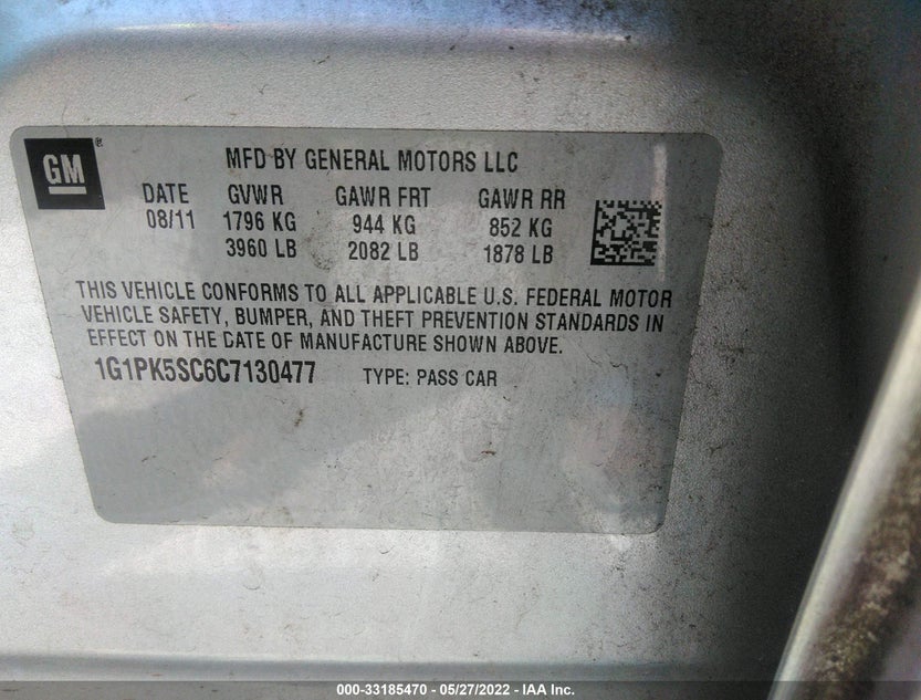 1G1PK5SC6C7130477