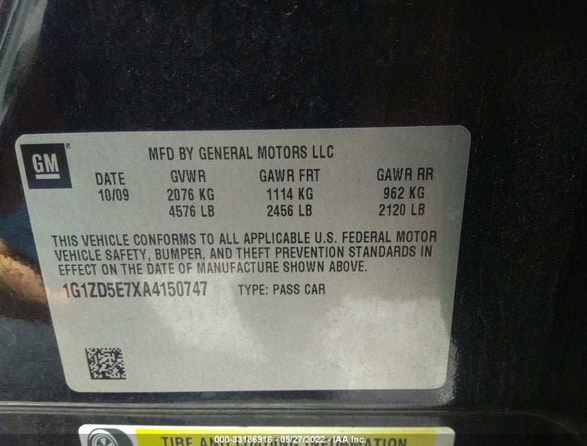 1G1ZD5E7XA4150747