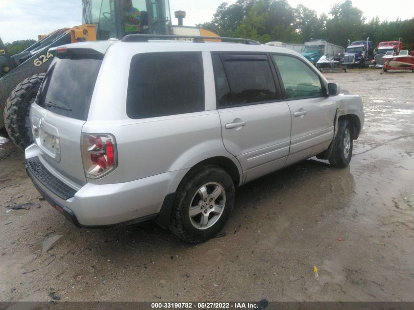 2007 Honda Pilot Ex-L VIN: 5FNYF28517B045313 Lot: 33190782