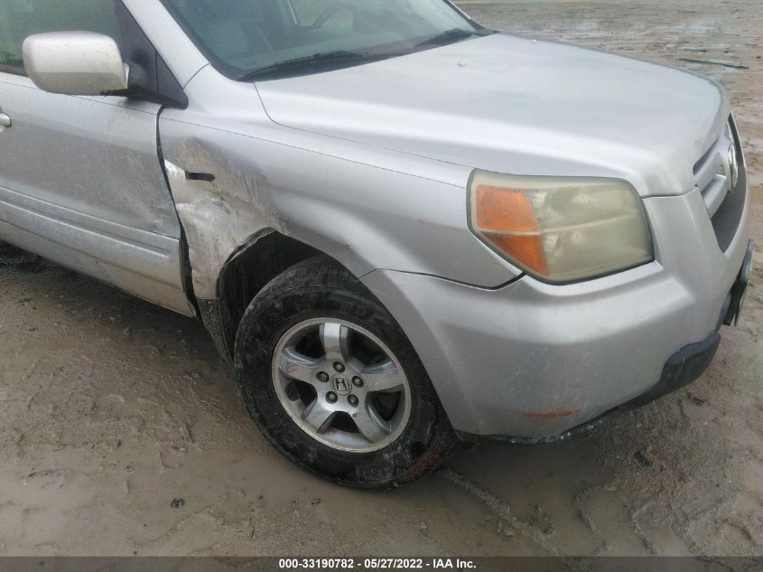 2007 Honda Pilot Ex-L VIN: 5FNYF28517B045313 Lot: 33190782