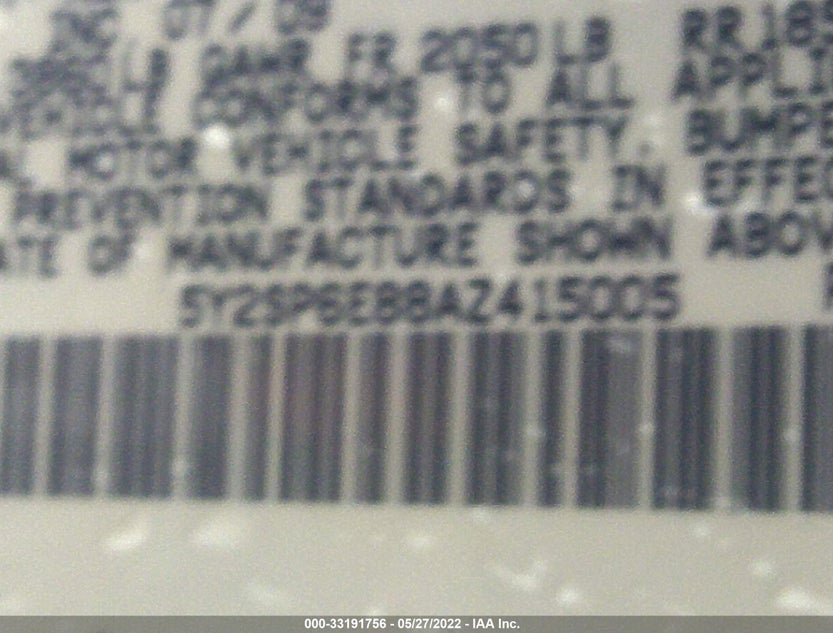 5Y2SP6E88AZ415005
