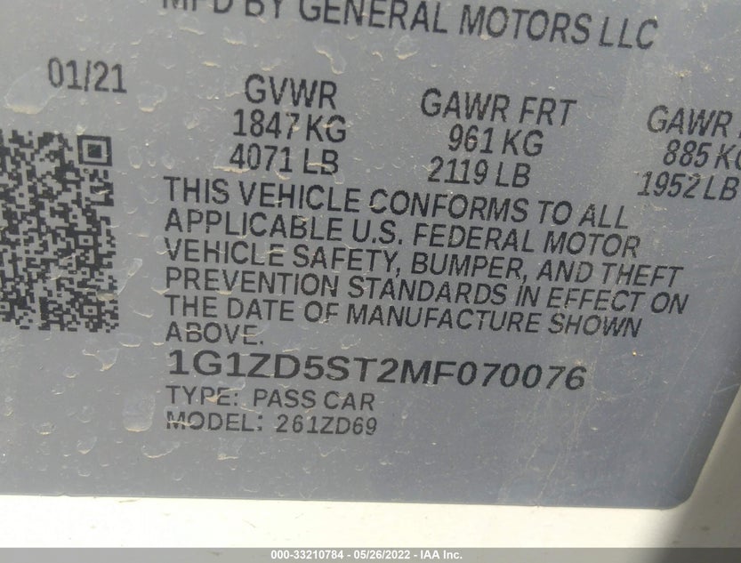 1G1ZD5ST2MF070076