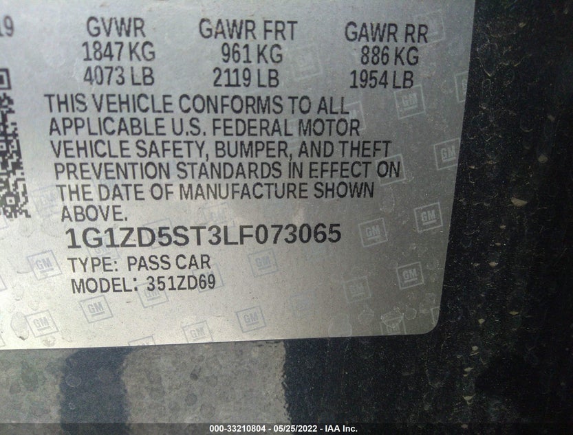 1G1ZD5ST3LF073065