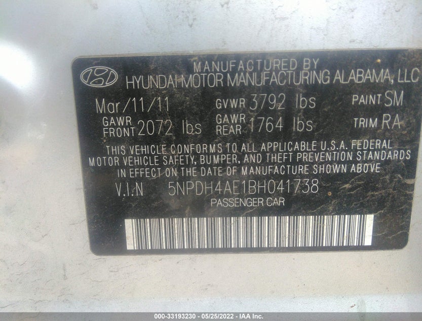 5NPDH4AE1BH041738
